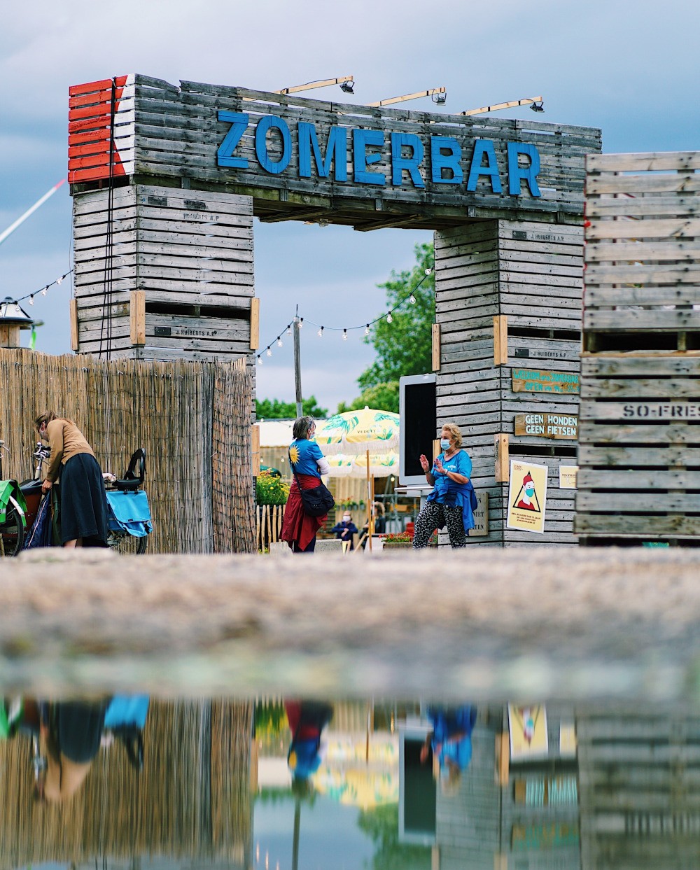 Zomerbar in Antwerpen