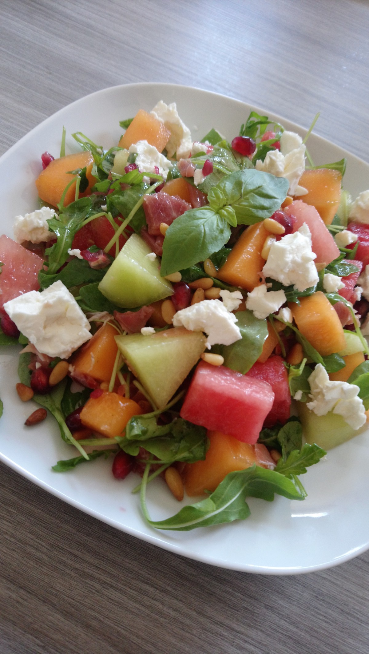 kleurrijke salade