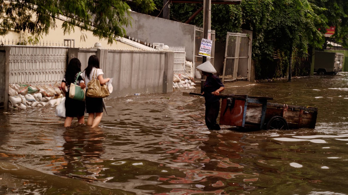 Overstroming Jakarta