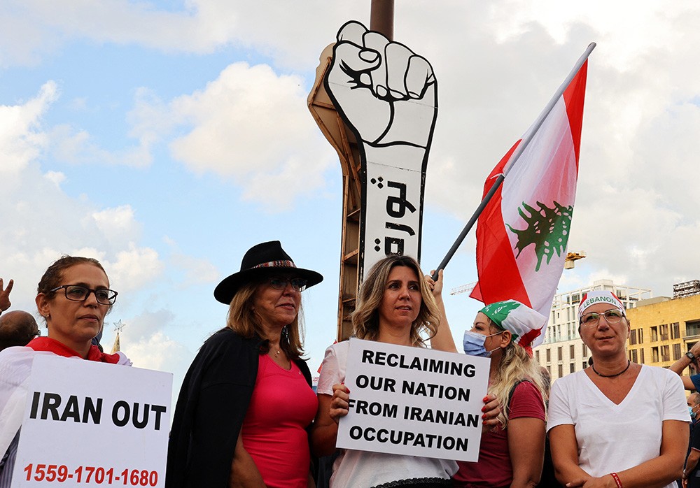 protest libanon
