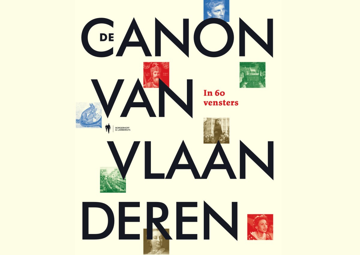 Canon van Vlaanderen - cover van het boek