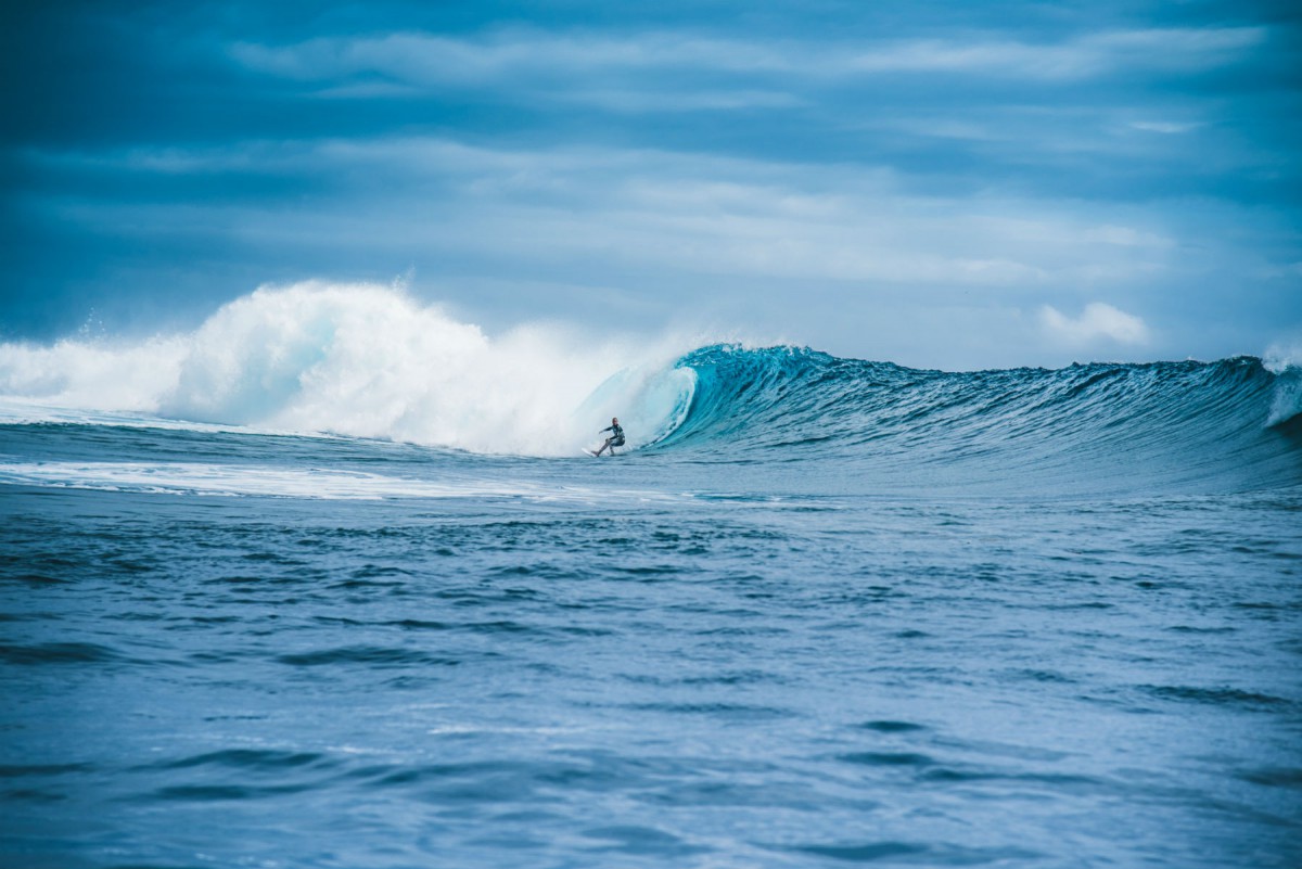 Surfen in Tahiti