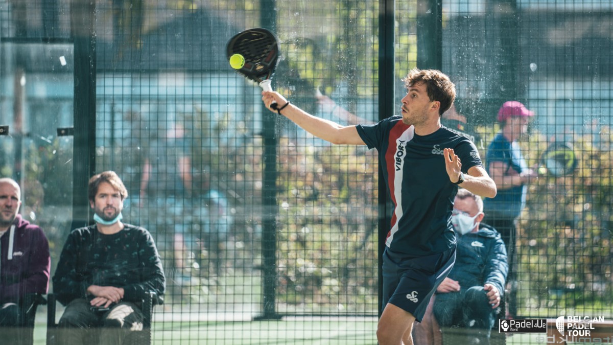 Jérôme speelt padel