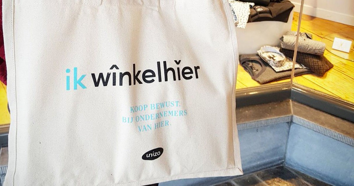 Tas met winkelhieren